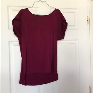 The Limited Burgundy blouse